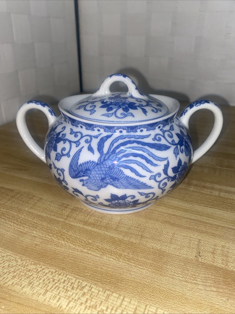 Noritake Howo China Sugar Bowl 1906-1920 Early 20th Century Mad In Japan